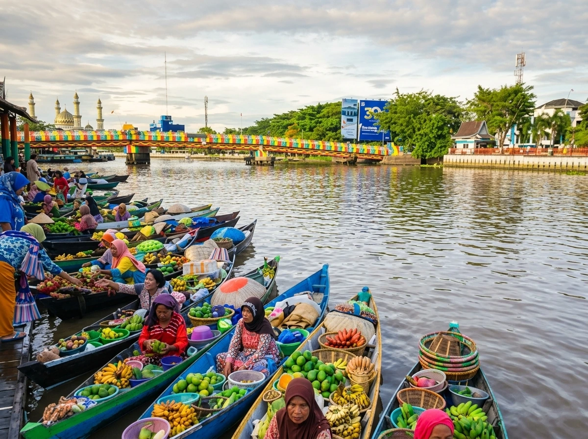 Pasar Terapung Lok Baintan